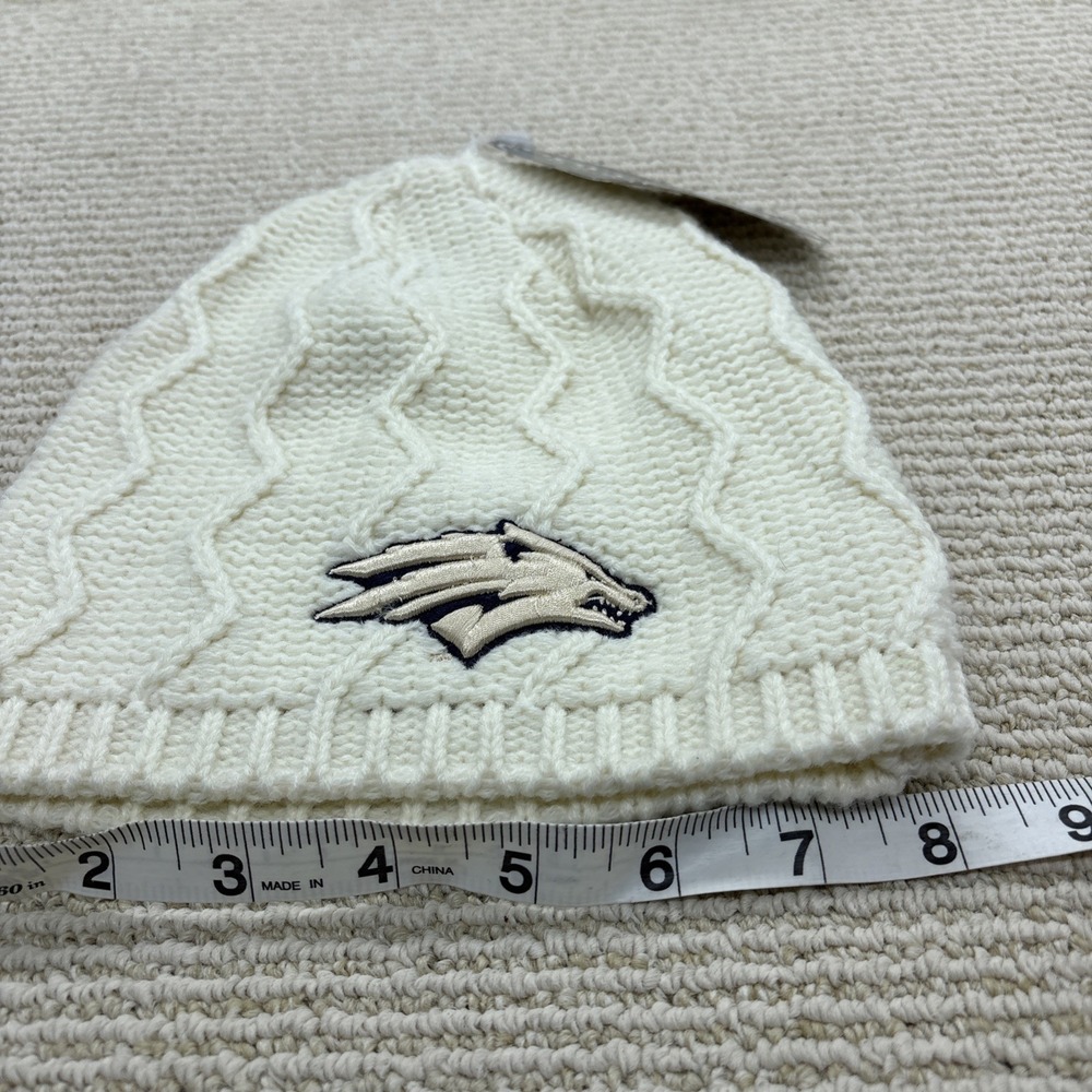 NEVADA WOLF PACK BEANIE/SKULL/SKI HAT/CAP, ONE SIZE, COLLEGE/UNIVERSITY/OUTDOOR - Picture 4 of 7